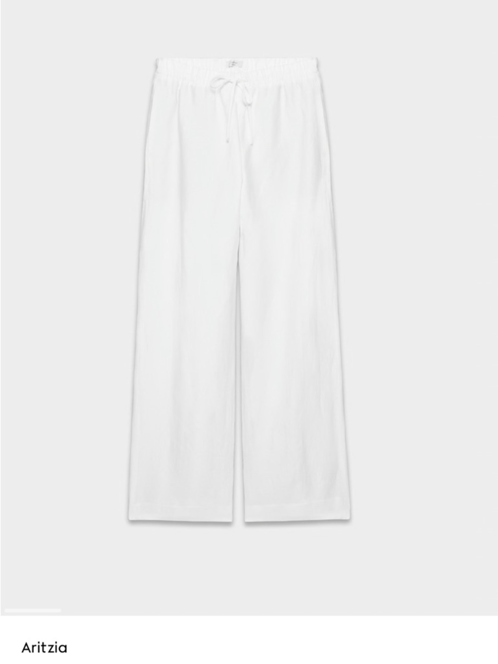 Aritzia lodge pant in linen
